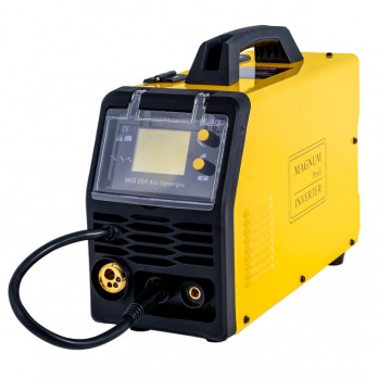 Półautomat spawalniczy inwerterowy MAGNUM MIG 204 ALU SYNERGIA 230V 200/60%