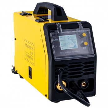 Półautomat spawalniczy inwerterowy MAGNUM MIG 204 ALU SYNERGIA 230V 200/60%