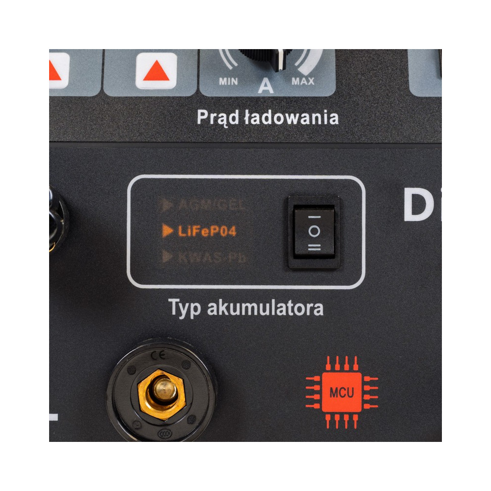 Prostownik inwerterowy z rozruchem