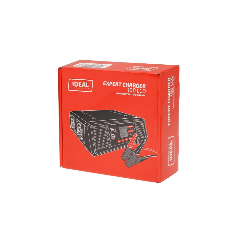 Prostownik EXPERT CHARGER 100 LCD 12V
