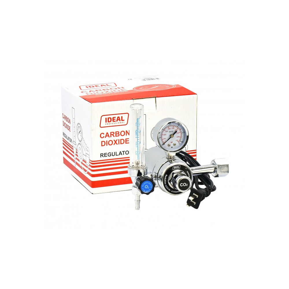 Reduktor CO2/Ar z rotametrem i podgrzewaczem 36V