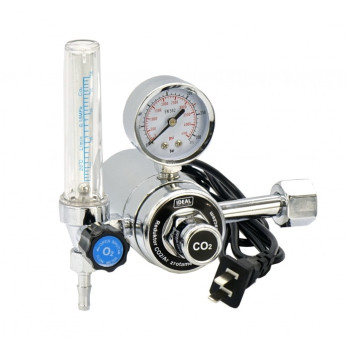 Reduktor CO2/Ar z rotametrem i podgrzewaczem 36V