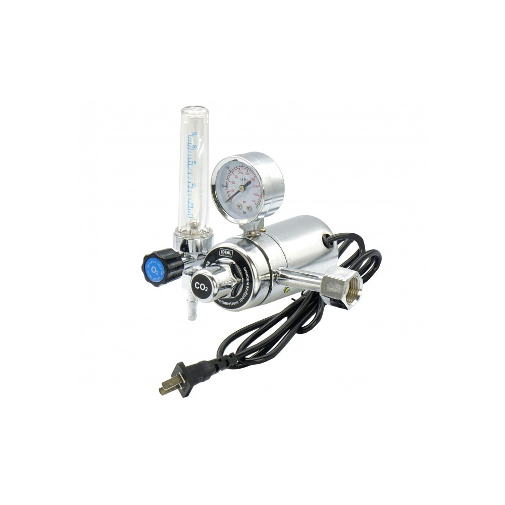 Reduktor CO2/Ar z rotametrem i podgrzewaczem 36V
