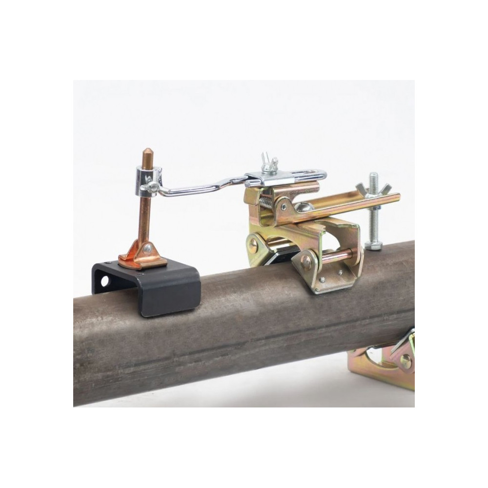 Magnetyczny przyrząd do przytrzymywania el. spawanych delux