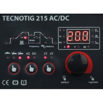 TECNO TIG 215 AC/DC PULSE + zestaw TIG