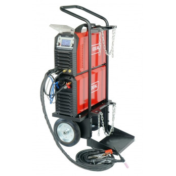EXPERT TIG 220 AC/DC PULSE W LCD +chłodnica, wózek