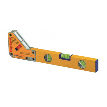 Poziomnica magnetyczna z włącznikiem 100x406x25 mm