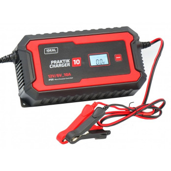 PRAKTIK CHARGER 10 LCD 6/12V