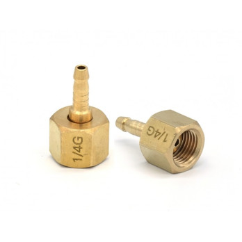 Złącze gaz 1/4G na wąż fi 5