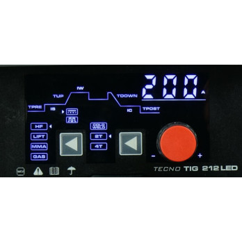 TECNO TIG 212 DC PULSE LED