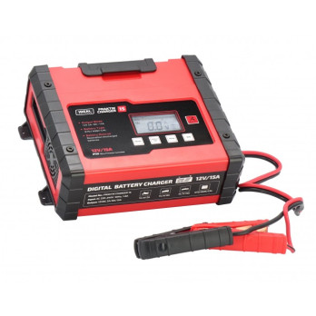 Prostownik PRAKTIK CHARGER 15 LCD 12V