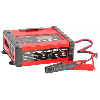 PRAKTIK CHARGER 15 LCD 12V