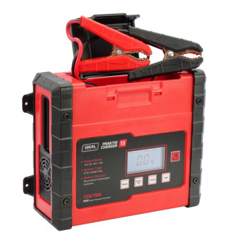 PRAKTIK CHARGER 15 LCD 12V