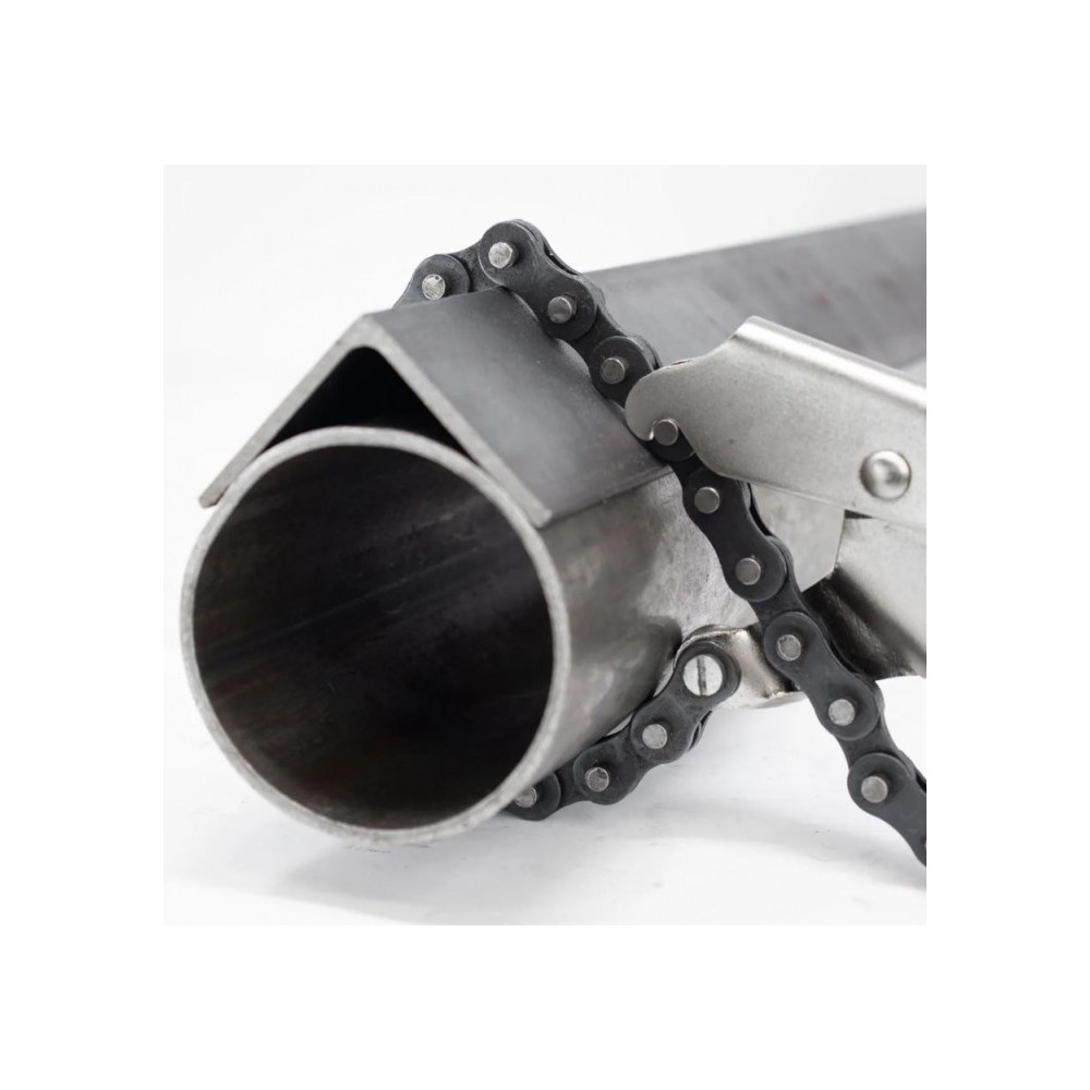 Ścisk klamrowy z łańcuchem 910 mm