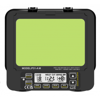 Przyłbica APS Expert P31-A/M FS1-FLIP GREY MATT Tr