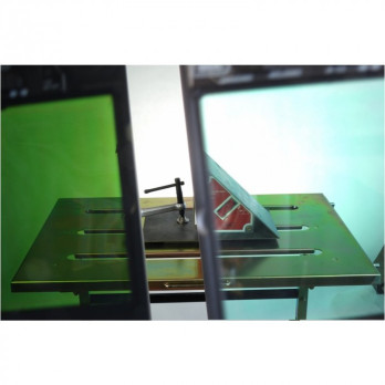 Przyłbica APS Expert P31-MAXI-AMS+ X2 BLUE MAT TV+