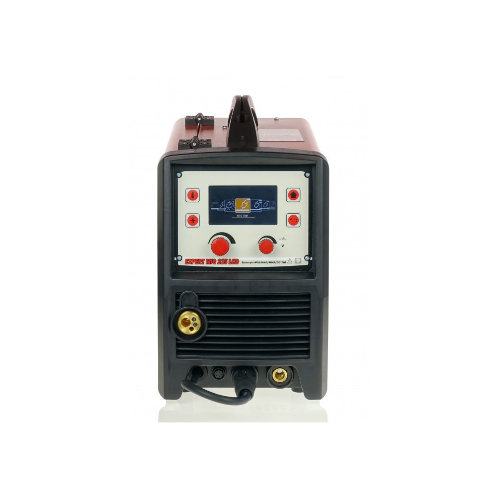 Spawarka EXPERT MIG 215 LCD MIG/MMA/TIG SYNERGIC ALU Ideal