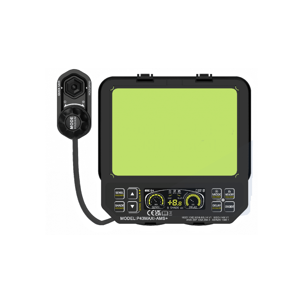 Przyłbica spawalnicza automatyczna APS Expert P43 X1 TITAN MAT