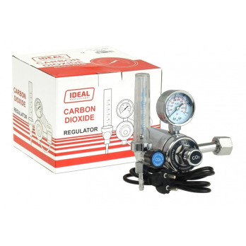 Reduktor CO2/Ar z rotametrem i podgrzewaczem 230V