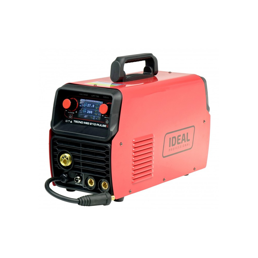 TECNO MIG 210 PULSE LCD MIG/TIG/MMA SYNERGIC ALU