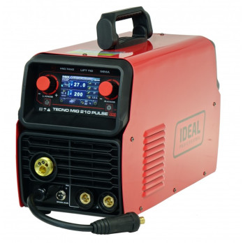 TECNO MIG 210 PULSE LCD MIG/TIG/MMA SYNERGIC ALU