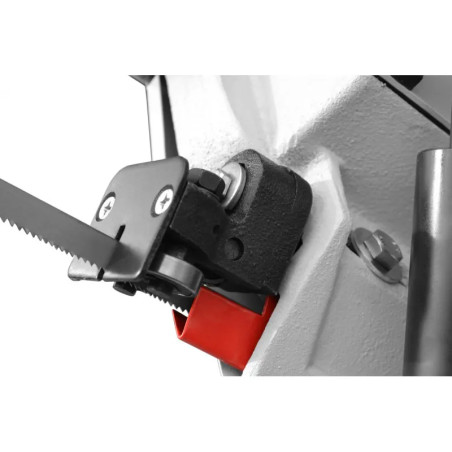 Przecinarka taśmowa METCOR BS128 HDRC 230V + 3 piły + 1L chłodziwa i magnetyczny zbieracz wiórów