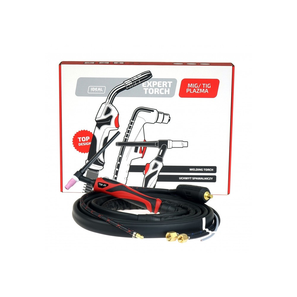 Uchwyt spawalniczy TIG 20 4m DX25 DUAL EXPERT