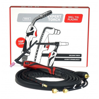 Uchwyt spawalniczy TIG 20 8m DX25 SINGLE EXPERT