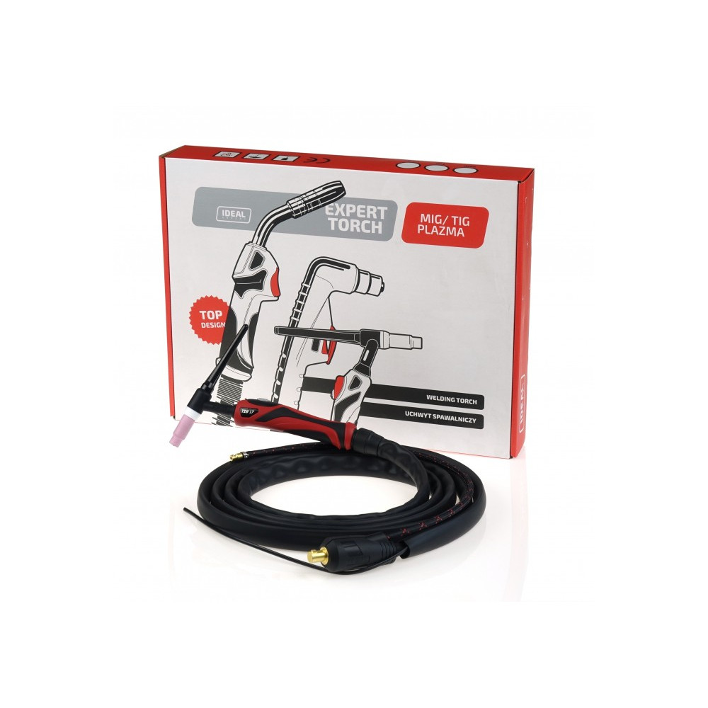 Uchwyt spawalniczy TIG 17FX 8m DX50 SINGLE EXPERT