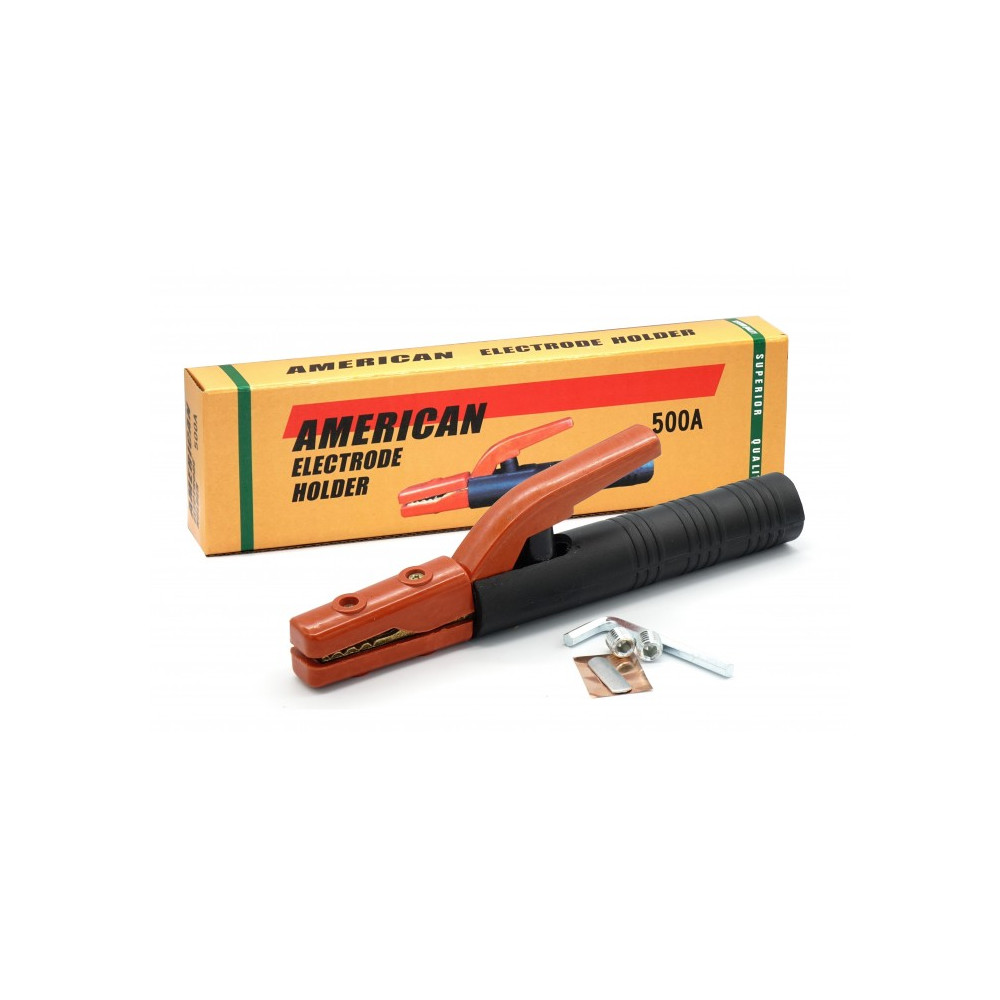 Uchwyt elektrodowy 500A AMERICAN zacisk mosiężny