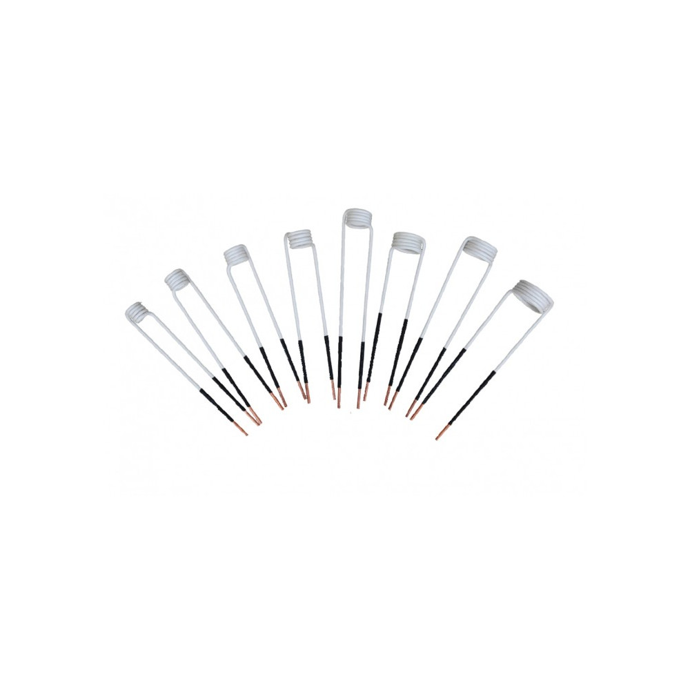 Zestaw 8 prostych cewek 15-45 mm