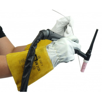 Rękawice GUNNERS DW-313K/10 TIG żółte skórzane