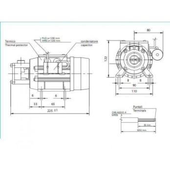 Pompa CEME MTP600 230V