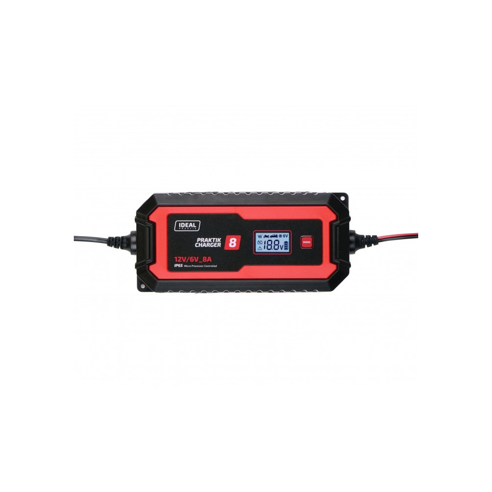 PRAKTIK CHARGER 8 LCD 6/12V