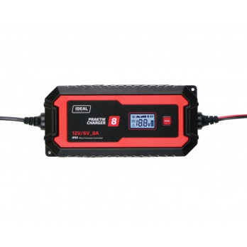 PRAKTIK CHARGER 8 LCD 6/12V
