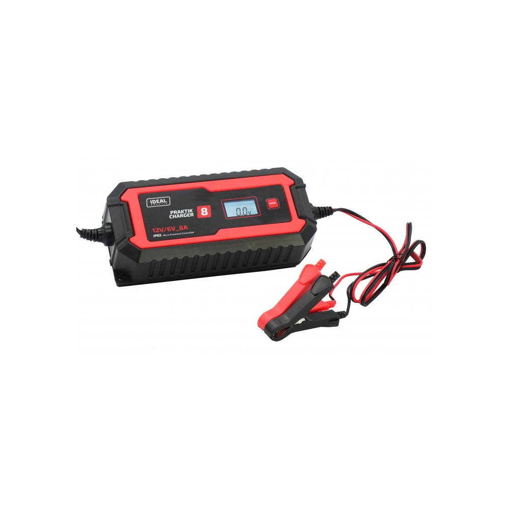 PRAKTIK CHARGER 8 LCD 6/12V
