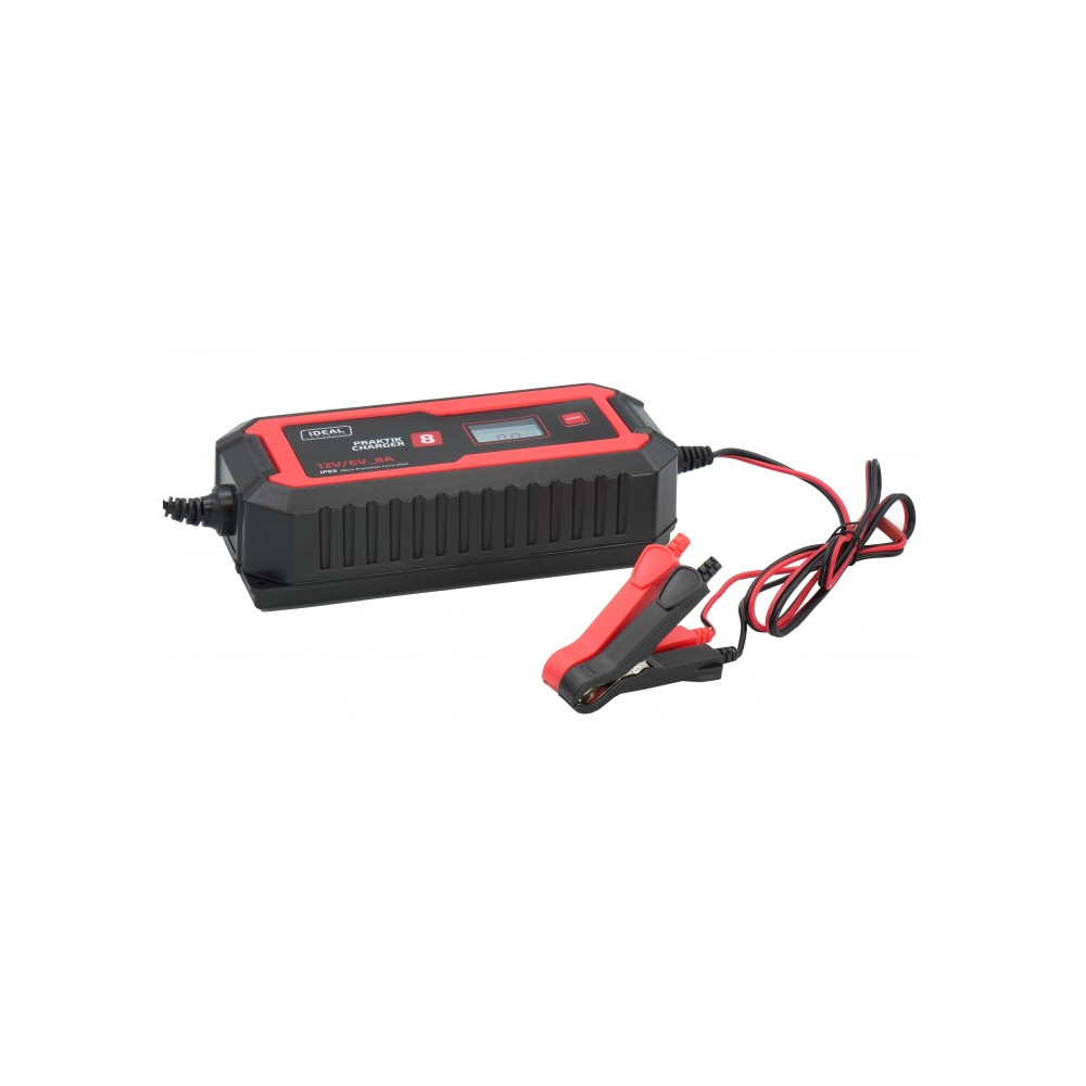 PRAKTIK CHARGER 8 LCD 6/12V