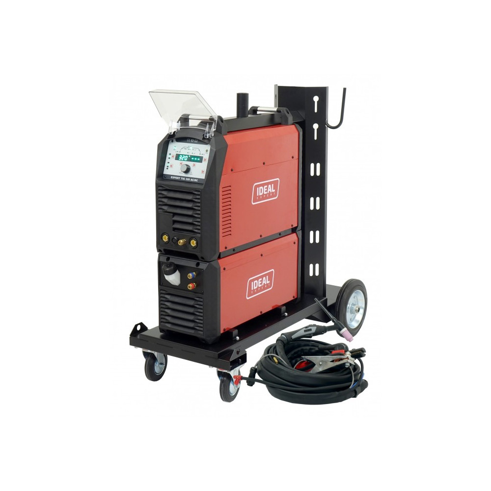 Spawarka EXPERT TIG AC/DC 320A z chłodnicą- wyświetlacz, MMA, 3x400V