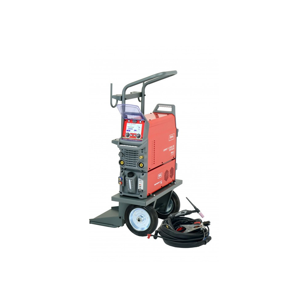 Spawarka TIG Ideal Expert 230 AC/DC PFC Pulse Pro5 LCD W – aluminium