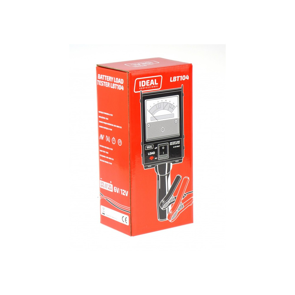 Tester akumulatora - obciążeniowy 6/12V LBT104 Ideal