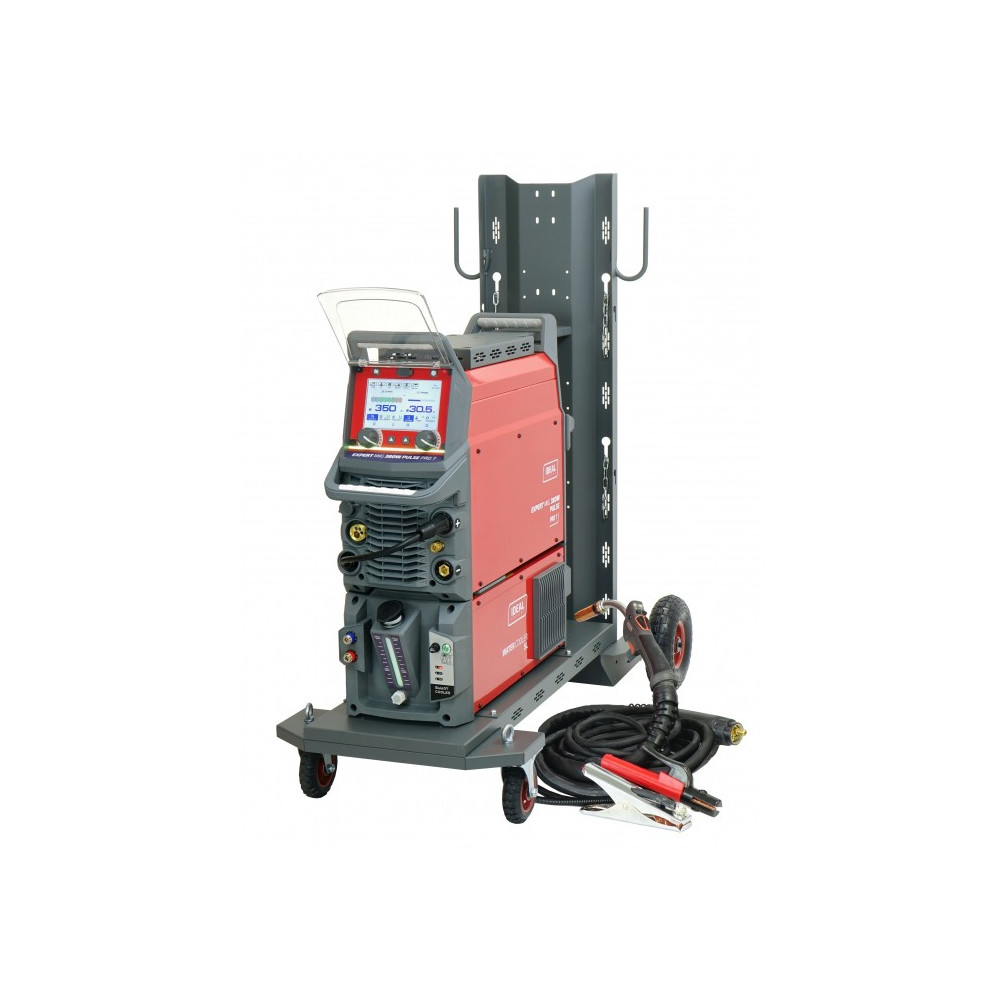 Spawarka inwertorowa EXPERT MIG 380W PULSE Pro7 LCD +chłodnica, wózek