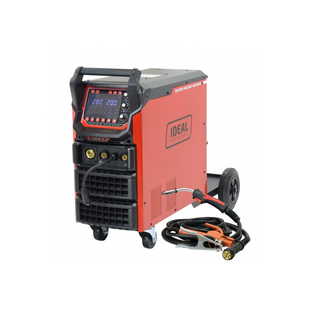 Półautomat spawalniczy TECNO MIG 281 S-PULSE SYNERGIC 400V IDEAL