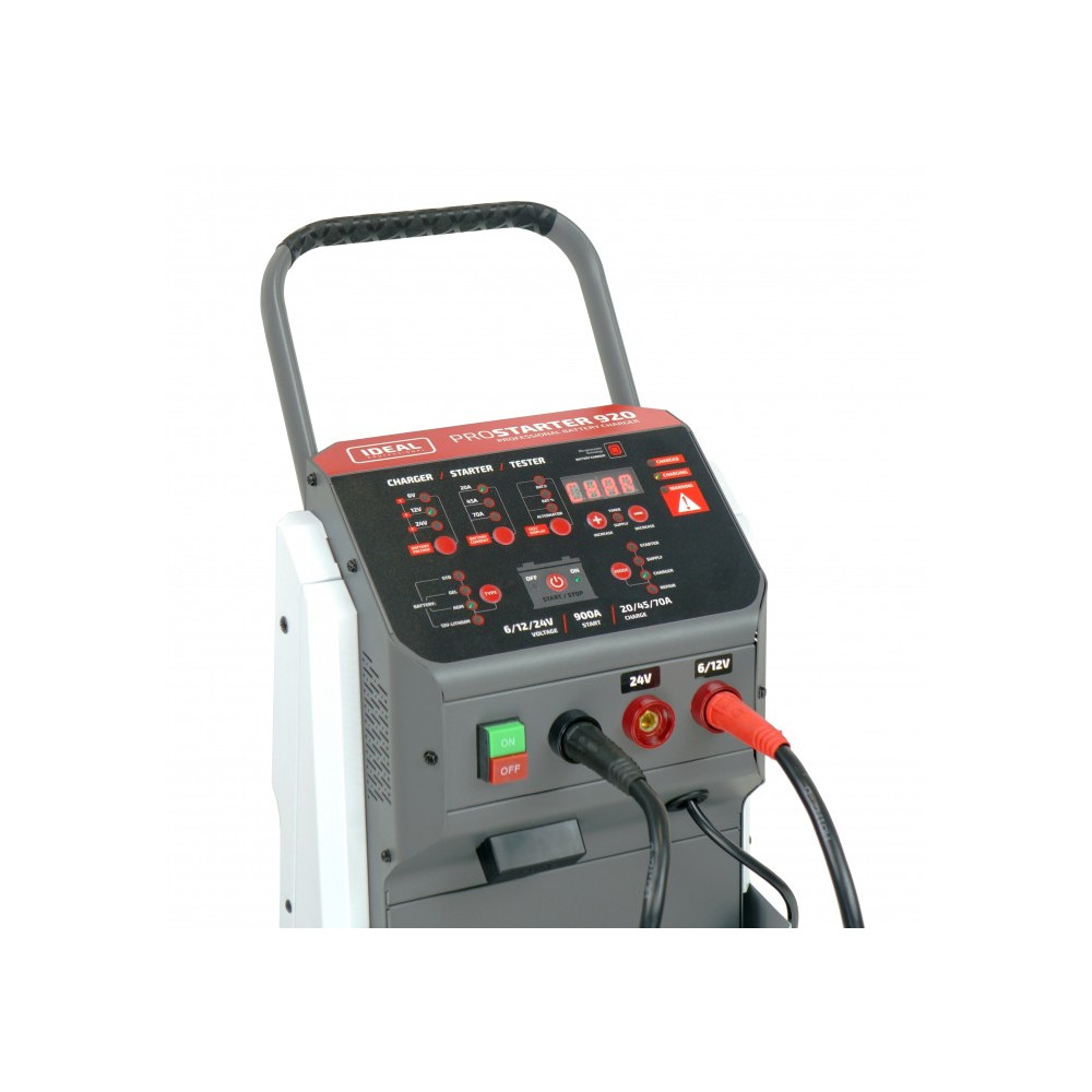 Prostownik PROSTARTER 920 STD/GEL/AGM/Lithium 6/12/24V, 230V Ideal