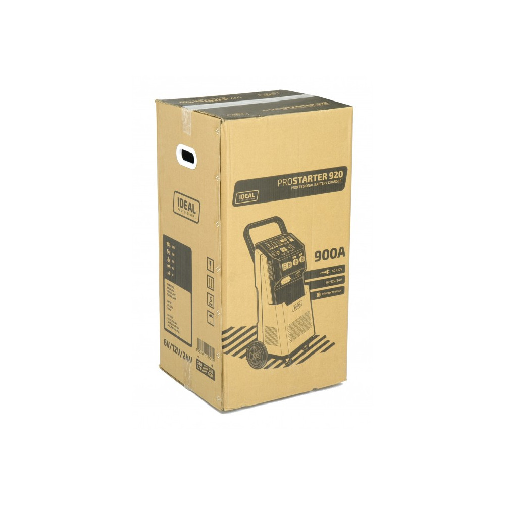 Prostownik PROSTARTER 920 STD/GEL/AGM/Lithium 6/12/24V, 230V Ideal