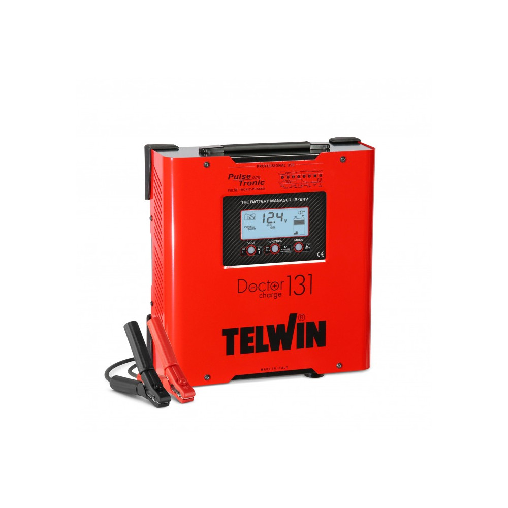 Prostownik DOCTOR CHARGE 131 230V 12V/24V do serwisu i warsztatu Ideal