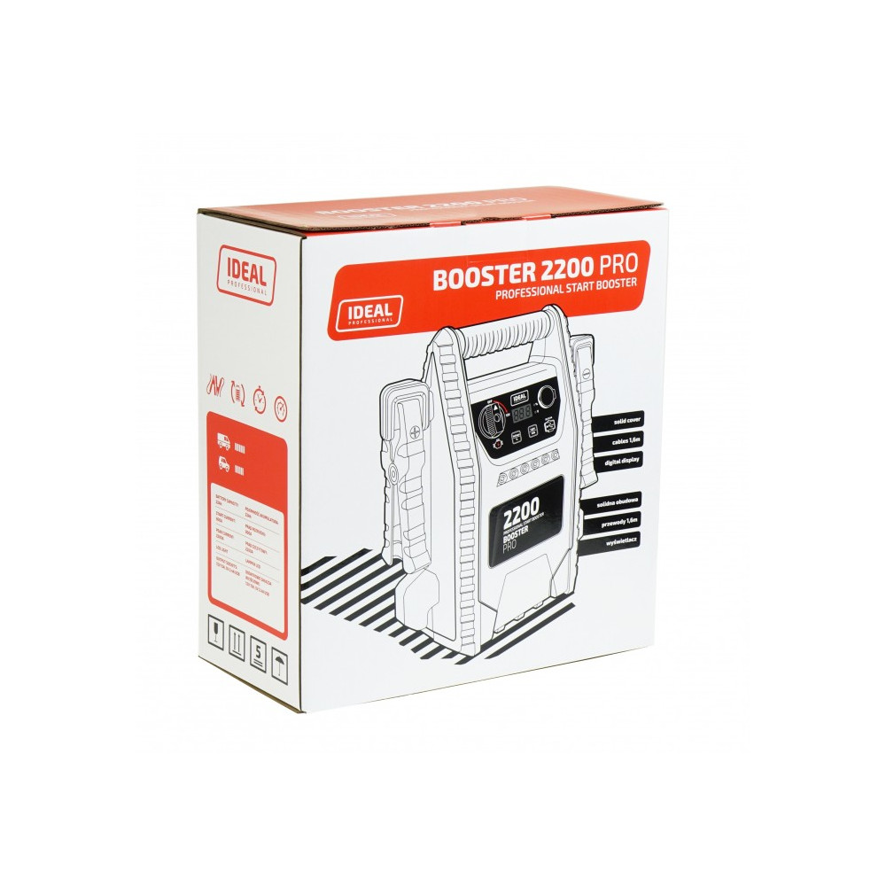 Akumulator wspomagania rozruchu BOOSTER 2200 PRO Ideal
