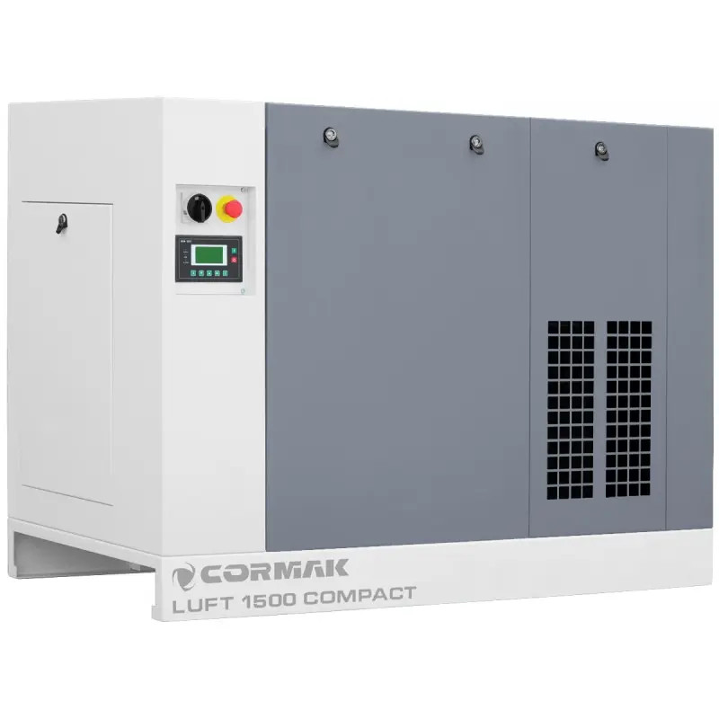 Zestaw LUFT 1500 COMPACT - 11kW - 1580 L/min. Kompresor śrubowy LUFT 1500 + Osuszacz N10S