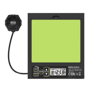 Automatyczna przyłbica spawalnicza APS Pro 916D BLACK Ideal