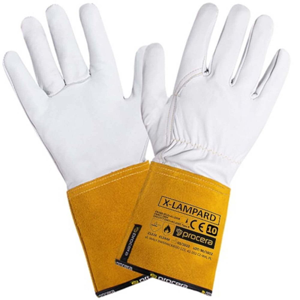 Rękawice długie skórzane TIG spawalnicze X-LAMPARD Procera