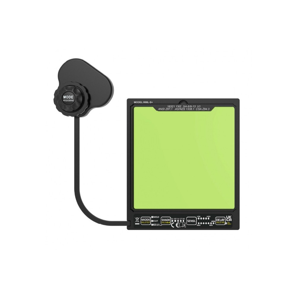 Przyłbica spawalnicza APS Pro X66L BLACK Ideal